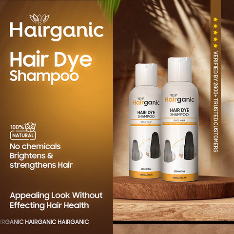 Hair Dye Shampoo – Natural Color & Shine Without Damage