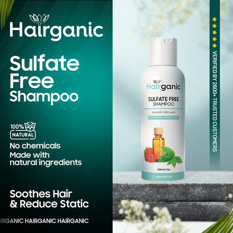 Sulfate Free Shampoo – Soothes Hair & Reduces Frizz Naturally