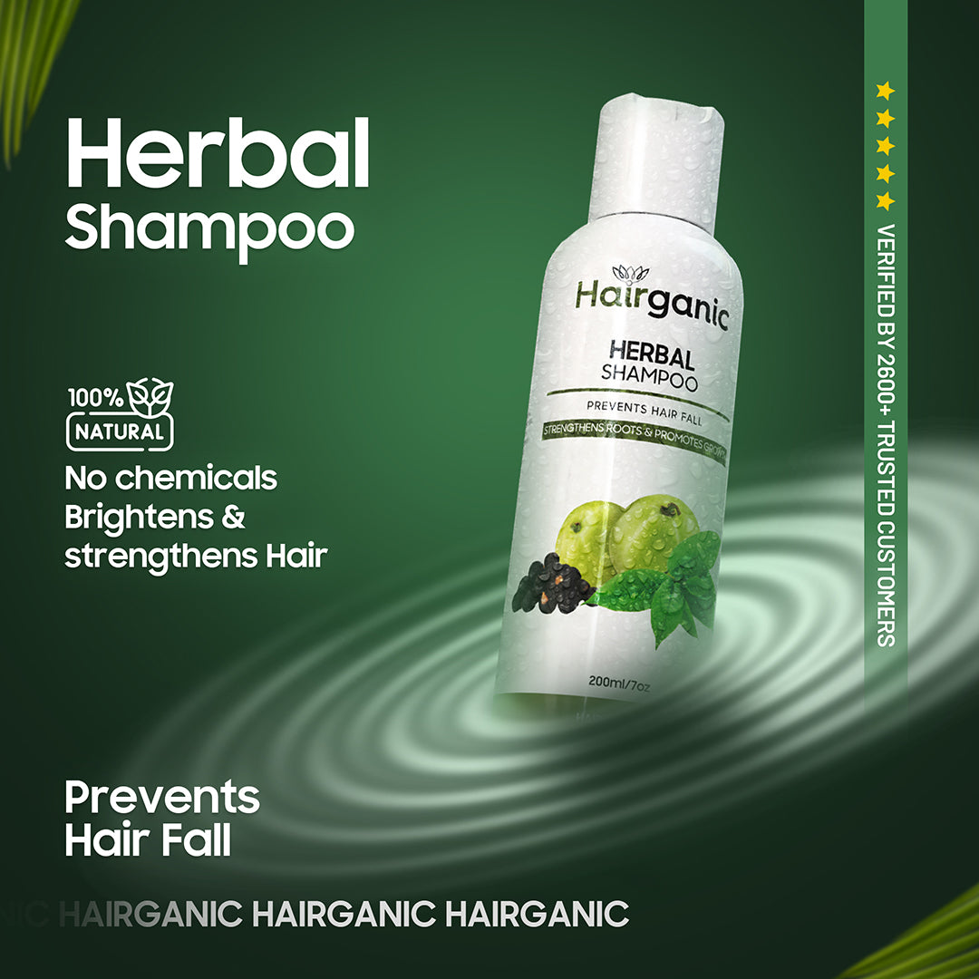 Herbal Shampoo – Prevents Hair Fall & Strengthens Roots Naturally