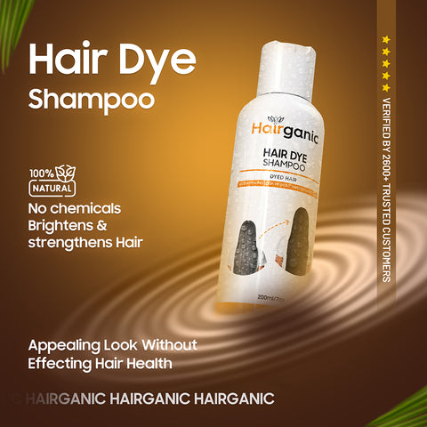 Hair Dye Shampoo – Natural Color & Shine Without Damage