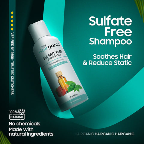 Sulfate Free Shampoo – Soothes Hair & Reduces Frizz Naturally