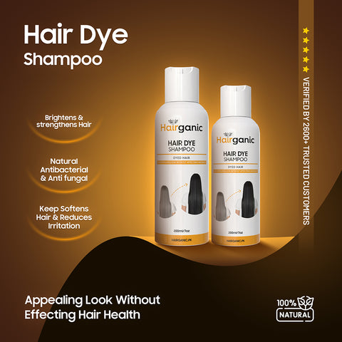 Hair Dye Shampoo – Natural Color & Shine Without Damage