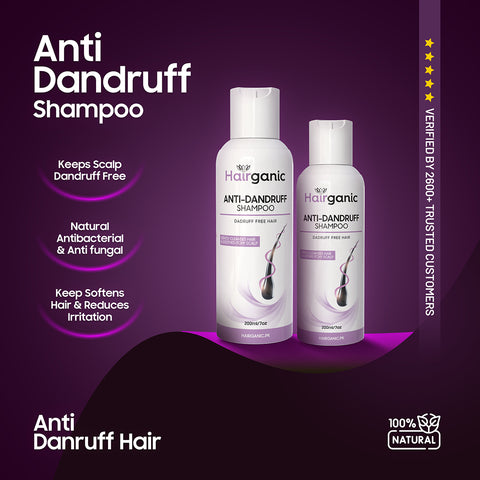 Anti-Dandruff Shampoo – Soothes Itchy Scalp & Cleanses Gently