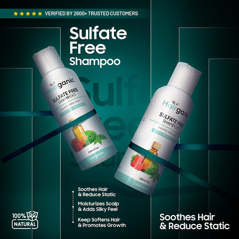 Sulfate Free Shampoo – Soothes Hair & Reduces Frizz Naturally