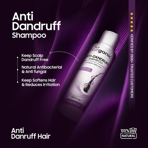 Anti-Dandruff Shampoo – Soothes Itchy Scalp & Cleanses Gently