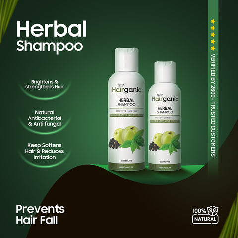 Herbal Shampoo – Prevents Hair Fall & Strengthens Roots Naturally