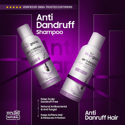 Anti-Dandruff Shampoo – Soothes Itchy Scalp & Cleanses Gently